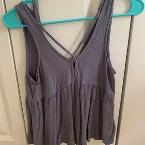 American Eagle gray tank